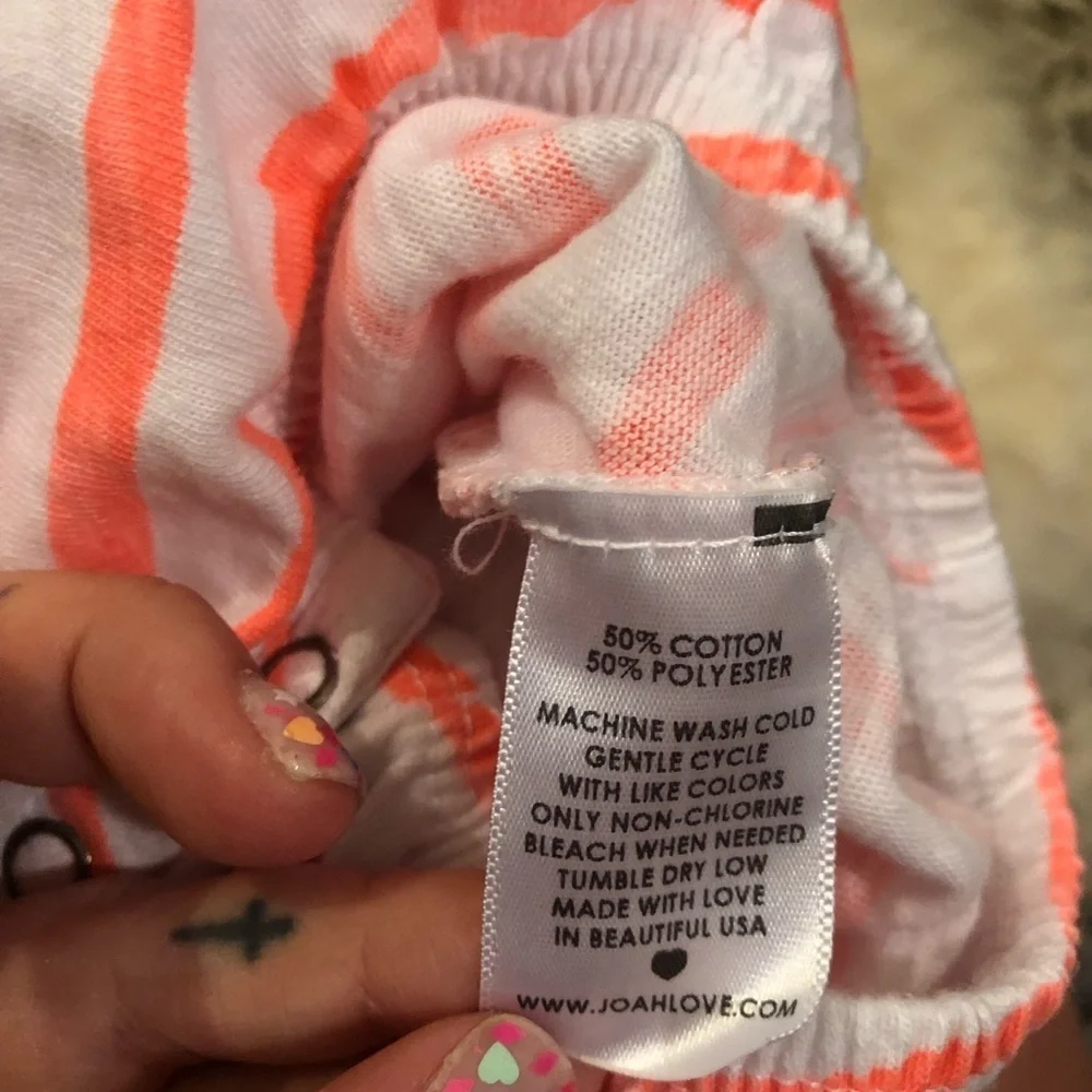 Joah Love Striped Onesie